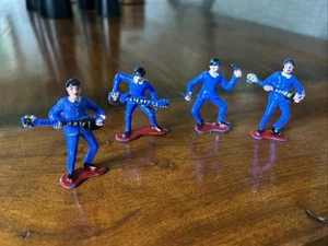 Vintage 60er Set 4 BEATLES Tortenaufleger - Bild 1 von 4