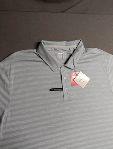 Puma Golf Essentials Polo Shirt Mens 2XL Gray Stretch Performance Fit Dry Cell - Picture 1 of 13