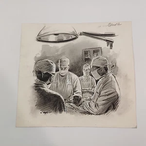 Tavola Originale illustrazione per Rivista Libro Illustrato Anni 40-50? - Picture 1 of 2