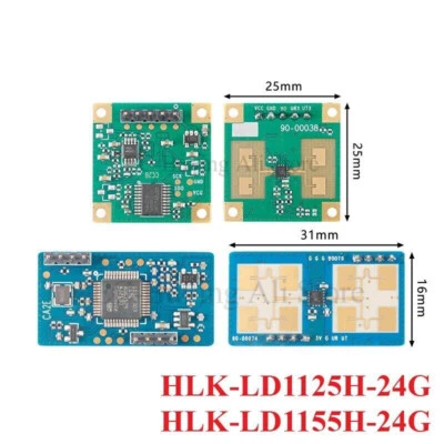 HLK 24G Microwave Radar Sensor Detection Motion Communication Module TTL Serial - Image 1 of 4