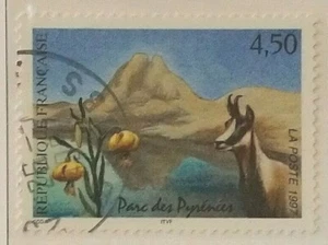 France Timbre N°3056 Parc des Pyrénées / Oblitéré / 1997 - Imagen 1 de 1