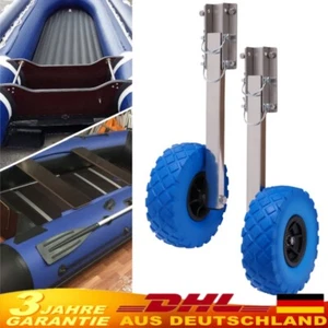 Slipräder Schlauchboot Boot Räder Heckräder Transporträder 40 Cm 150 Kg - Bild 1 von 13