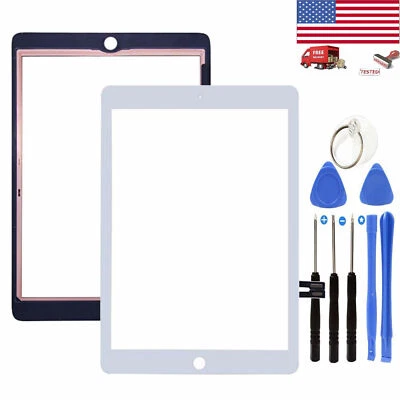 Digitizer Glass Touch Screen Replacement For iPad 2 3 4 6 Air 1 mini 1 2 3 Lot  - Image 1 of 4