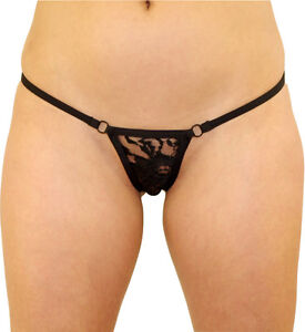 By Zoe..Lace Stripper Micro  Thong/ G string