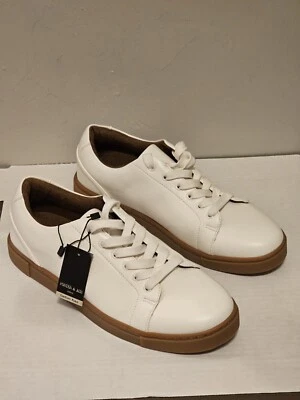Zapatillas deportivas Porter & Ash London con cordones talla 9,5 marfil  Foto 1 de 4