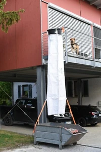 3 Meter flexible Bauschuttrutsche gebraucht / Retourware - Bild 1 von 7