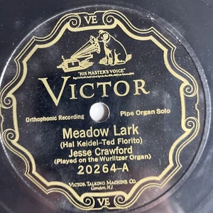 10" 78 RPM-Jesse Crawford-Meadlw Lark/Stars are the Windows of Heaven/20264 - Picture 1 of 4