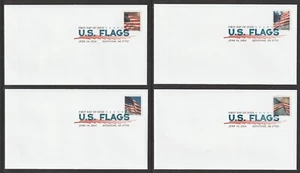 US 5883-5886 Flag (set of 4 from APU booklet) DCP FDC 2024 - Picture 1 of 5
