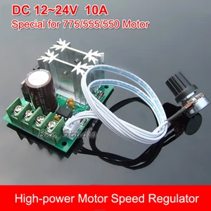 DC12~24V 10A PWM DC Motor Speed Regulation PWM Speed Regulator Controller Driver - Picture 1 of 6
