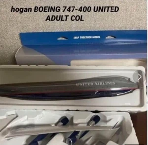 Hogan Wings 1:200 Snap Fit Model United Airlines Boeing 747-400 Unused - Picture 1 of 10