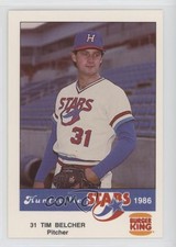 1986 Burger King Huntsville Stars Tim Belcher