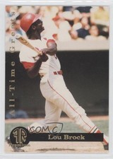 1993 Front Row Premium All-Time Greats Lou Brock Lou Brock #1.1 HOF