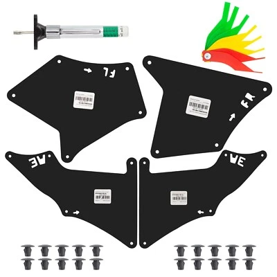 Splash Guard Fender Liner Shield for Toyota 4Runner 2003-2021 FJ-Cruiser 07-14 Foto 1 de 4