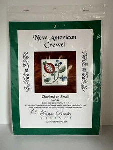 Nuevo kit de colección Tristan Brooks Designs 4"" punto de cruz floral American Crewel NAC-4A - Imagen 1 de 8