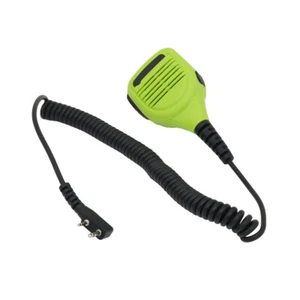 Micrófono altavoz de mano con enchufe K de 2 pines para radio walkie-talkie Kenwood/Baofeng - Imagen 1 de 11