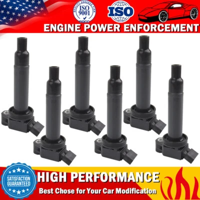 Катушка зажигания упаковка 6 шт. для Lexus ES300 RX300 Toyota Avalon Sienna Camry 3,0 л UF267 - Изображение 1 из 4