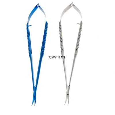 Micro Instruments Crescent Shark Scissors Micro Scissors Surgery Instruments  - Image 1 of 4