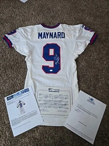 1998 Brad Maynard #9 Reebok New York Giants Team Issued Game Jersey Punter W COA - Picture 1 of 13