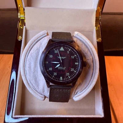 American Aviator Military Field Watch by Idea Village, 44mm - Image 1 of 4