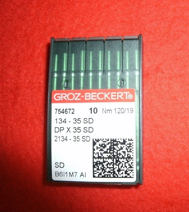 Groz-Beckert Rundkolbennadeln, System 134-35 SD ++