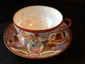 Asiatisches Porzellan hauchzart Mokkatasse Moccatasse Espressotasse - Bild 1 von 8