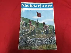 ALBANIA MAGAZINE SHQIPTARJA E RE 1967 COMMUNIST ERA NEW ALBANIA SOCIALISM #013 - Picture 1 of 8