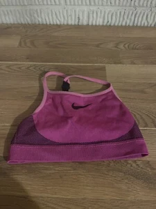 Nike Girls Sports Bra Size Medium - Picture 1 of 4