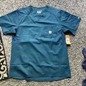 Carhartt Men's Slim Fit V-Neck Top (modern fit) MEDIUM - Picture 1 of 7