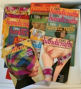 WOMAN'S DAY HANDICRAFTS Books No. 1 - 13 Embroidery Sewing Crochet VINTAGE 1973 - Picture 1 of 12