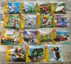 Biggest Lego Creator Collectible Foil Bag Lot - New Sealed Rare Sets! - Picture 1 of 17