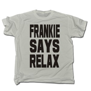 Frankie Says Relax MENS T Shirt birthday retro 80s costume fancy dress party