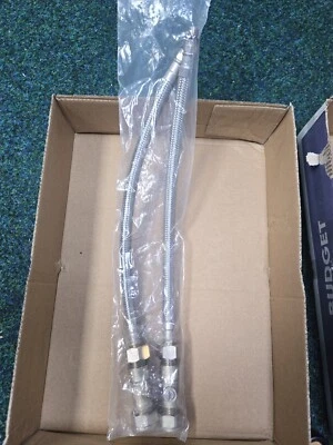 Bristan Cashew Kitchen Sink Mixer Tap Double Lever Modern ELChrome ACCESSORIES  - Image 1 of 4