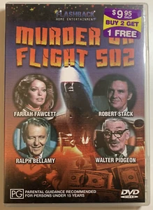 Murder on Flight 502 (DVD 1975) Movie, Robert Stack,  Farrah Fawcett, All Region - Picture 1 of 4