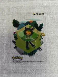 Pokemon Pronto Promo Clear Plastic Thank You Card Nintendo B223 - Picture 1 of 12
