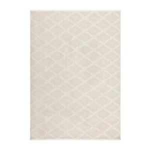 TOWN & COUNTRY EVERYDAY Rein Solid Diamond Everwash Washable Area Rug with - Picture 1 of 9
