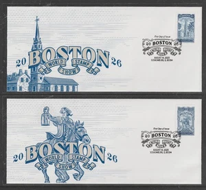 US 6029-6030 Boston World Stamp Show (set of 2) Cachet FDC 2025 - Picture 1 of 4