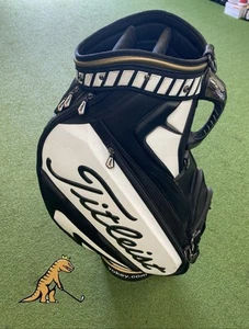 Titleist BV Tour Staff Cart Bag Black/White 6-Way - Picture 1 of 9