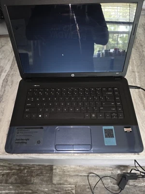 HP 2000 15.6" screen Laptop AMD Vision tested factory reset completed slow - Image 1 of 4