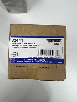 Dorman 82441 Exterior Door Handle Rear Right Textured Black fits Mazda MPV Foto 1 de 4
