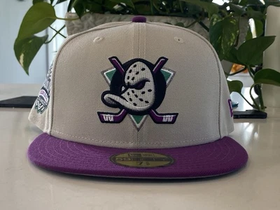 Anaheim Ducks 'Mighty Ducks' 7 5/8 Topperzstore Sombrero Club Myfitteds Foto 1 de 4