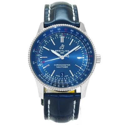 Reloj Breitling Navitimer Automático 41mm A17326 Esfera Azul - Inventario 7953 Foto 1 de 4