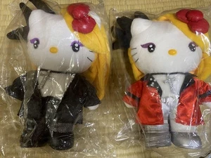 Yoshiki Peluche Gatito Dos Set Sanrio Colaboración con Etiquetas Artículos Exclusivos - Imagen 1 de 2
