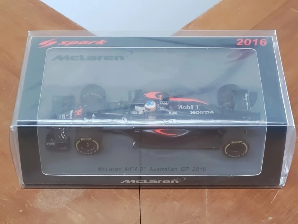 Spark 1/43 McLaren Honda MP4/31 Australia GP 2016 F.Alonso modello mai aperto - Immagine 1 di 4