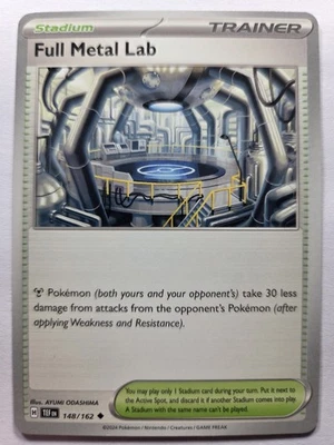 Full Metal Lab 148/162 TEF SV05: Temporal Forces Uncommon Normal NM Pokemon Tcg - Image 1 of 2