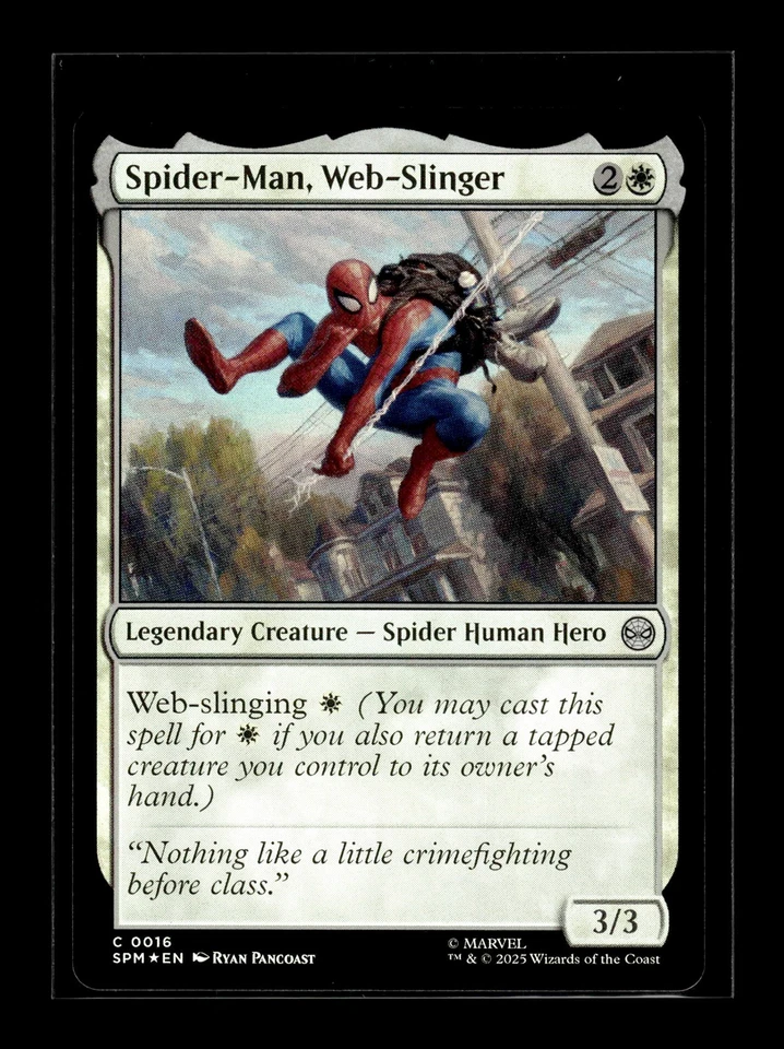 SPIDER-MAN, WEB-SLINGER Marvel's Spider-Man FOIL #16 SPM(NM+)(MTG) - Image 1 of 1
