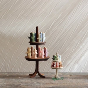 1/12 1/6 Scale Dollhouse Unfinished Miniatures Furniture Fabric Storage Rack - Picture 1 of 9
