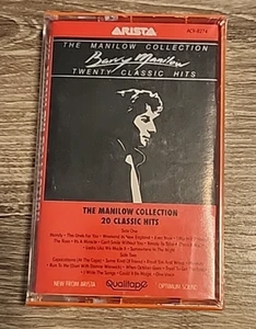 The Barry Manilow Collection Twenty Classic Hits Cassette SEALED - Picture 1 of 3