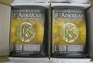8th American Power of Consideration L Ron Hubbard Lectures 2 Vol Brand New - Picture 1 of 4