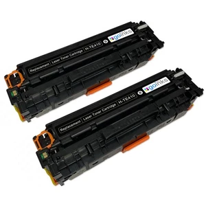 2 Black XL Toner Cartridges for HP LaserJet Pro 400 Color M451dn, M451dw, M451nw - Picture 1 of 1