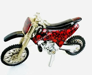 New Ray Toy Zone Mini Machines, 500cc Enduro Racer Motorcycle Dirt Bike Skulls - Picture 1 of 7